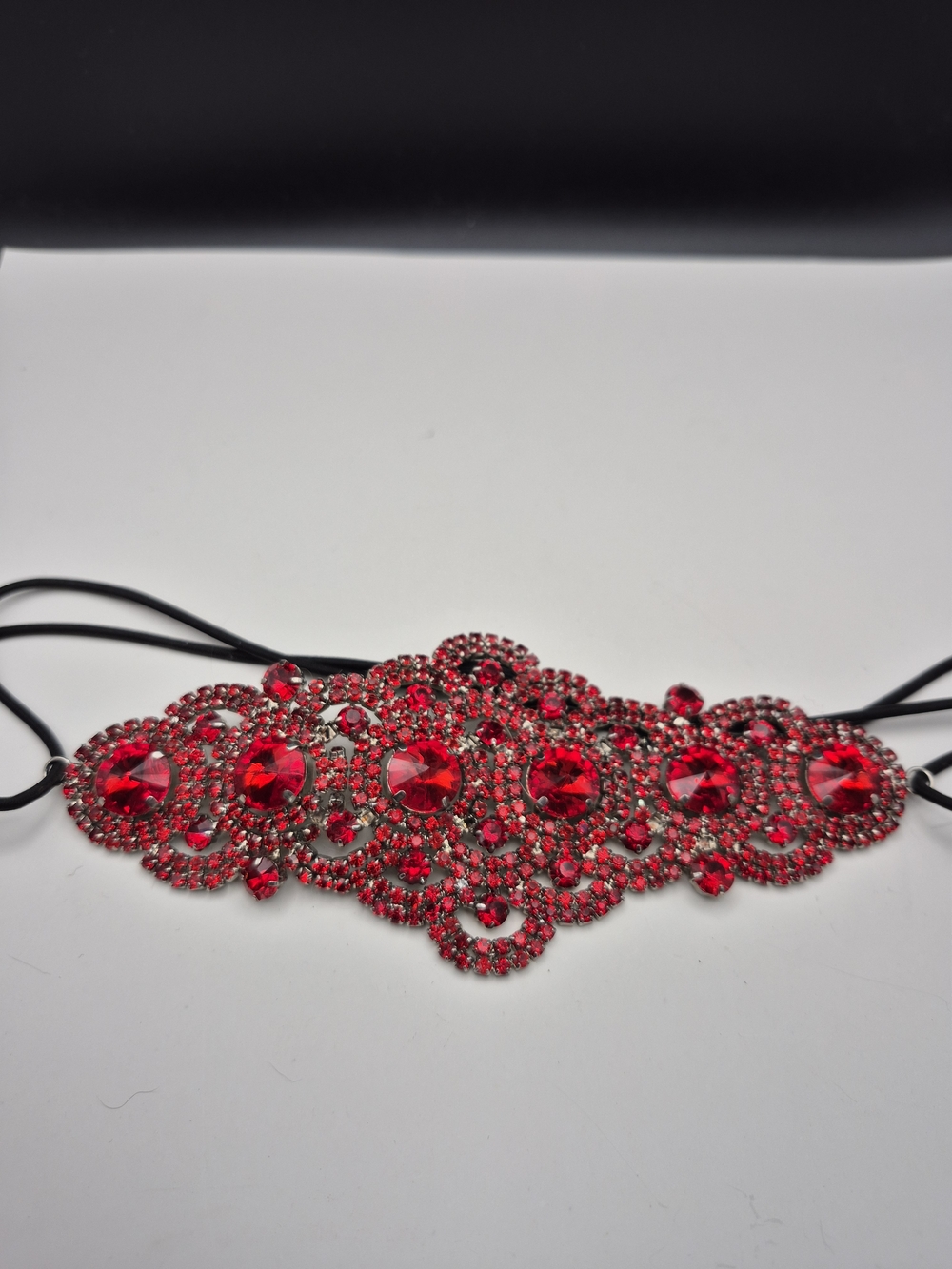 Red Crystal Decorative Headband